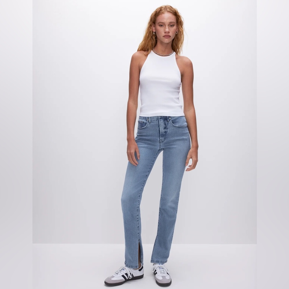 NWT Good American women’s Good Boy jeans. Size 10